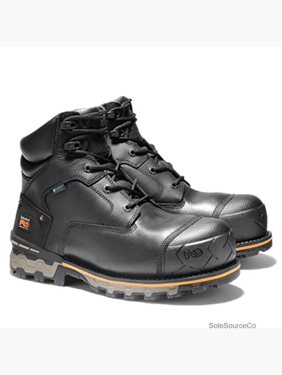 Men\'s Heavy Duty Waterproof Steel Toe Work Boots Safety Industrial main image 4